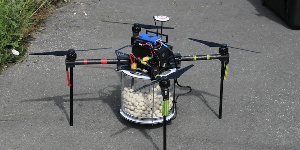 Ochrona roślin z wykorzystaniem dronów